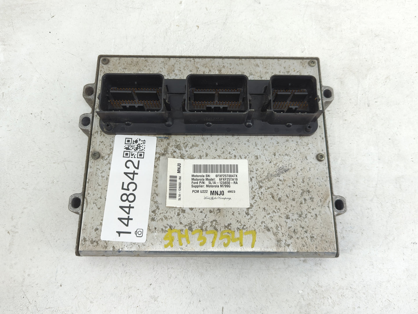 2005 Ford Expedition PCM Engine Control Computer ECU ECM PCU OEM P/N:5L1A-12A650-RA 6FXF25TA19, 6FXF25T0047X Fits OEM Used A