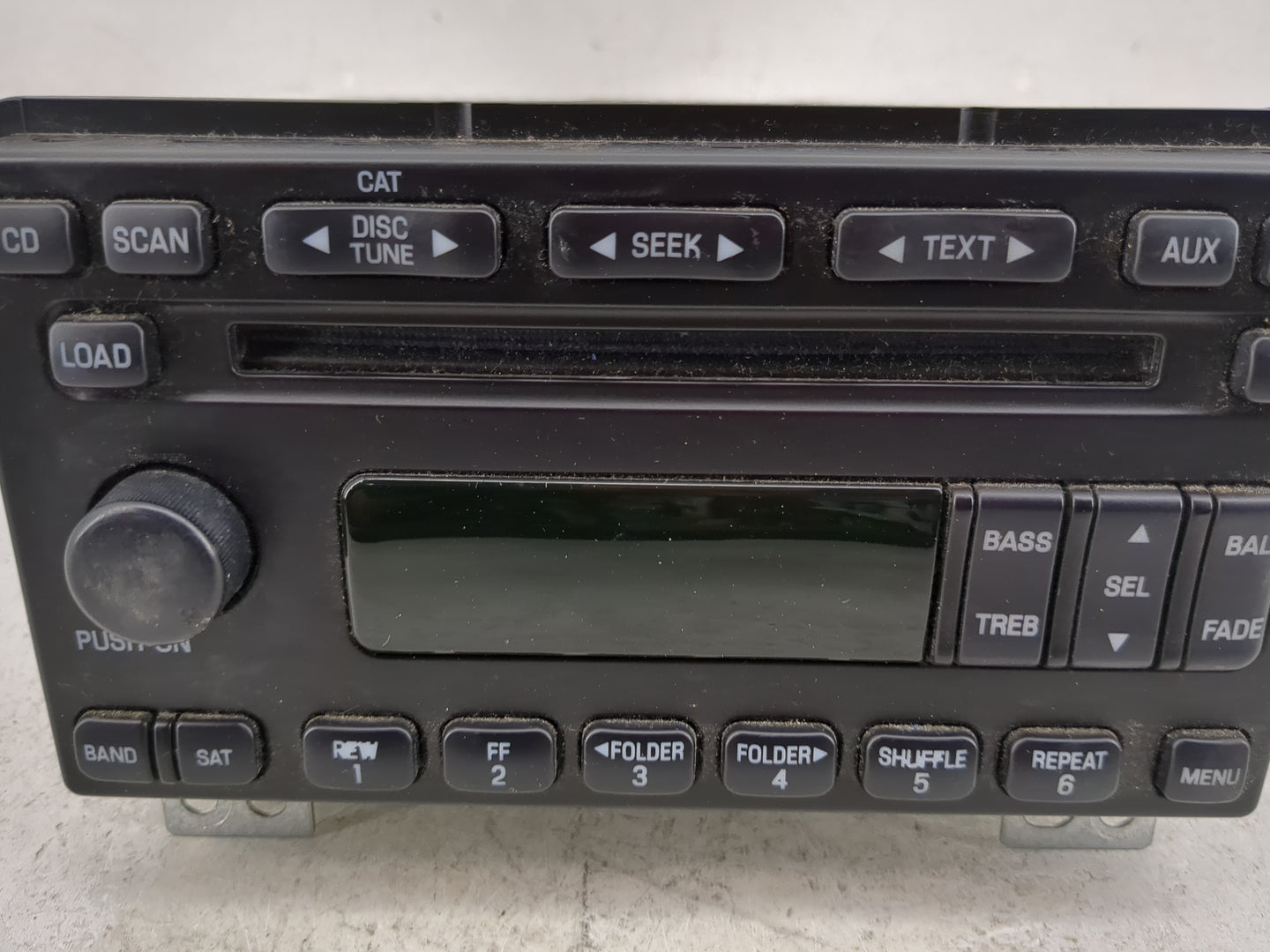 2003-2005 Ford Expedition Radio AM FM Cd Player Receiver Replacement P/N:5L1T-18C815-BC 5L1T-18C815-AA Fits Fits 2003 2004 2