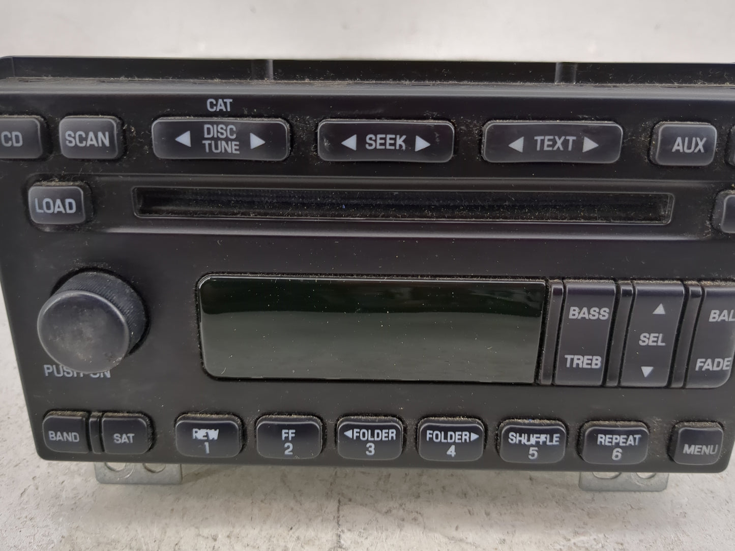 2003-2005 Ford Expedition Radio AM FM Cd Player Receiver Replacement P/N:5L1T-18C815-BC 5L1T-18C815-AA Fits Fits 2003 2004 2