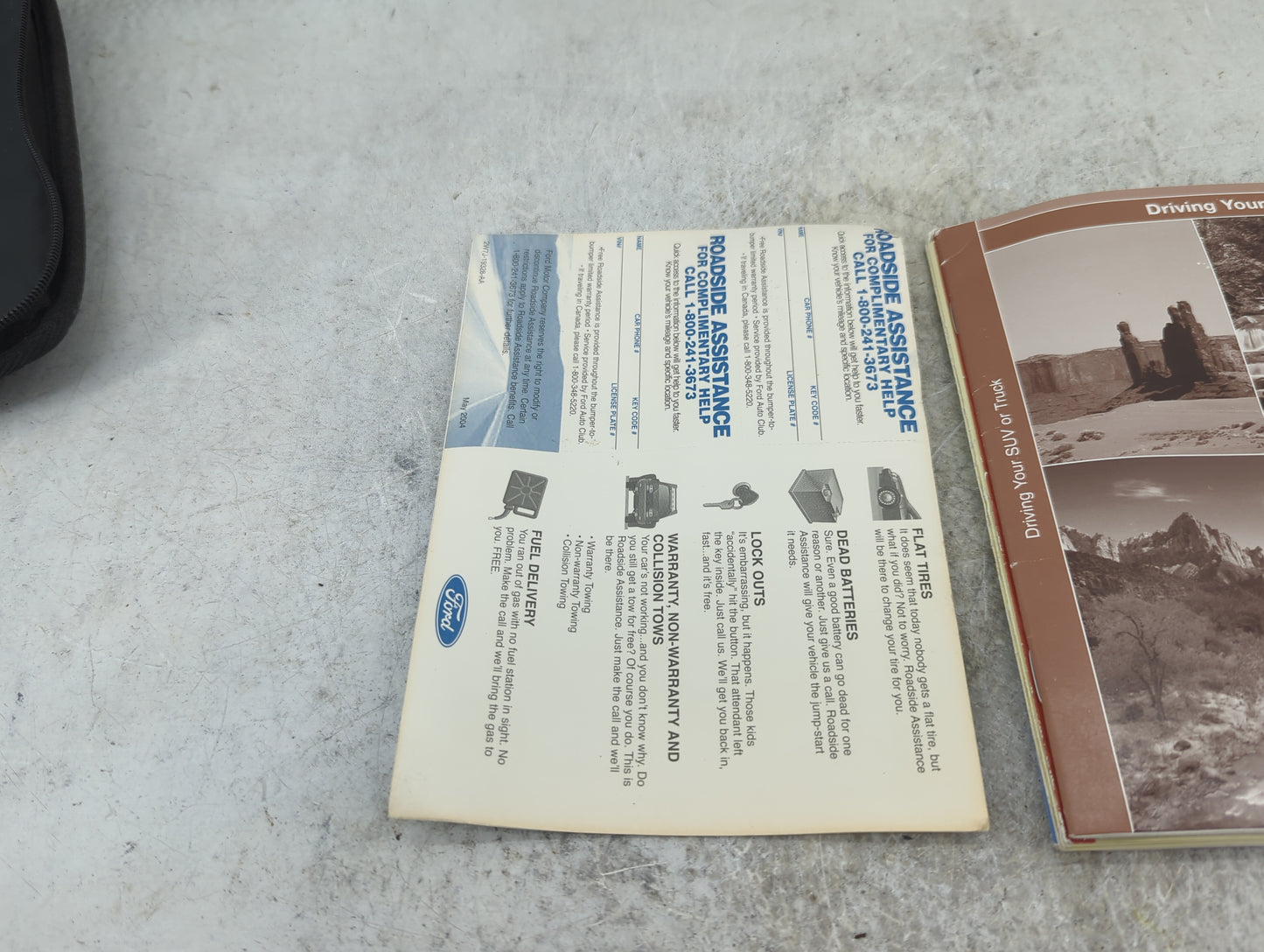 2005 Ford Explorer Owners Manual Book Guide OEM Used Auto Parts - Oemusedautoparts1.com