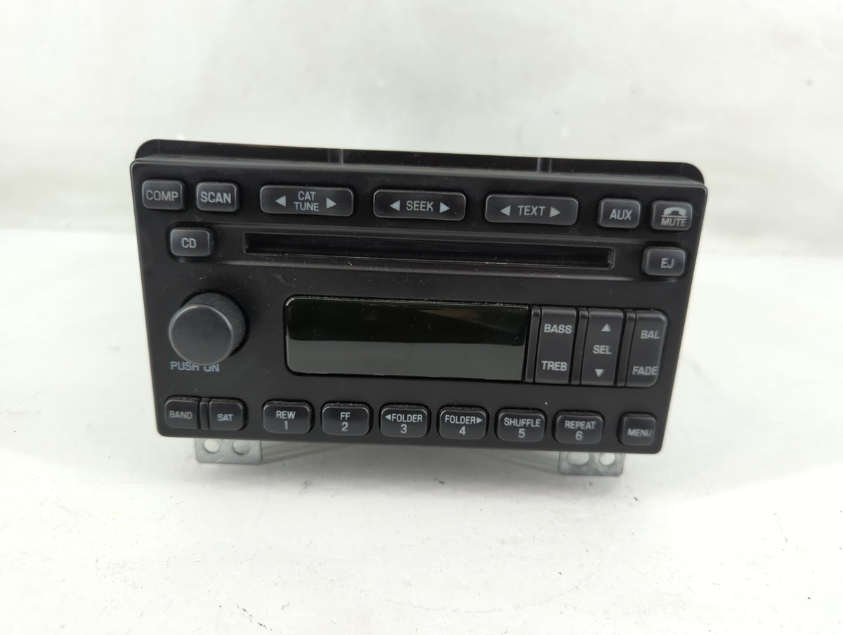 2005 Ford Explorer Radio AM FM Cd Player Receiver Replacement P/N:5L2T-18C869-AD OEM Used Auto Parts - Oemusedautoparts1.com