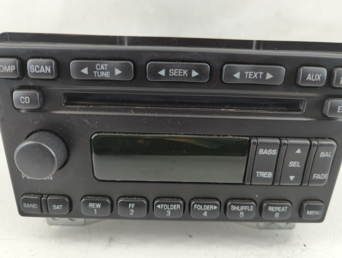 2005 Ford Explorer Radio AM FM Cd Player Receiver Replacement P/N:5L2T-18C869-AD OEM Used Auto Parts - Oemusedautoparts1.com