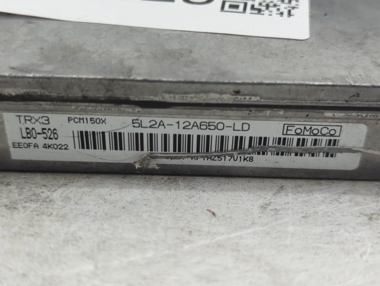 2005 Ford Explorer PCM Engine Control Computer ECU ECM PCU OEM P/N:5L2A-12A650-LD Fits OEM Used Auto Parts - Oemusedautopart