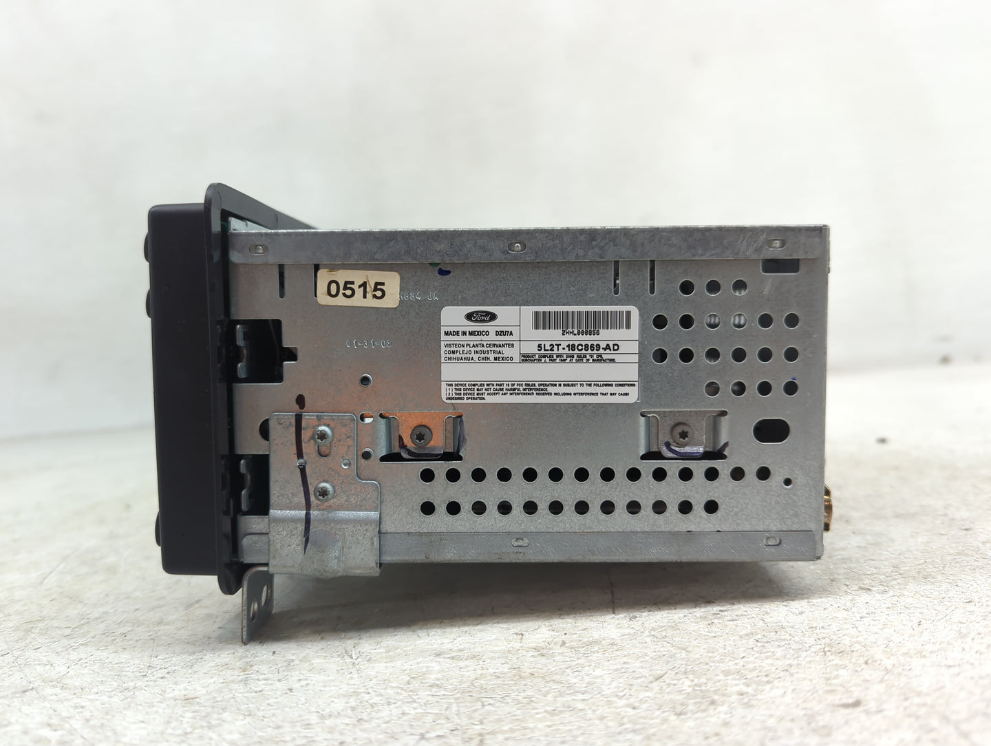 2004-2005 Ford Explorer Radio AM FM Cd Player Receiver Replacement P/N:5L2T-18C869-AD Fits Fits 2001 2002 2003 2004 2005 OEM