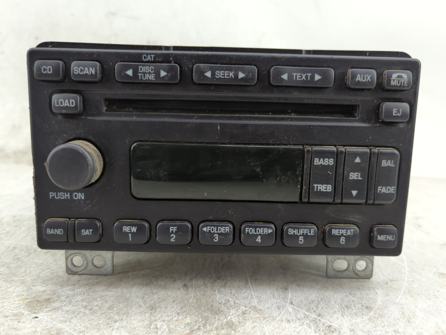 2005 Ford Explorer Radio AM FM Cd Player Receiver Replacement P/N:5L2T-18C815-DC A11746427 Fits OEM Used Auto Parts - Oemuse