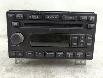 2005 Ford Explorer Radio AM FM Cd Player Receiver Replacement P/N:5L2T-18C815-DC A11746427 Fits OEM Used Auto Parts