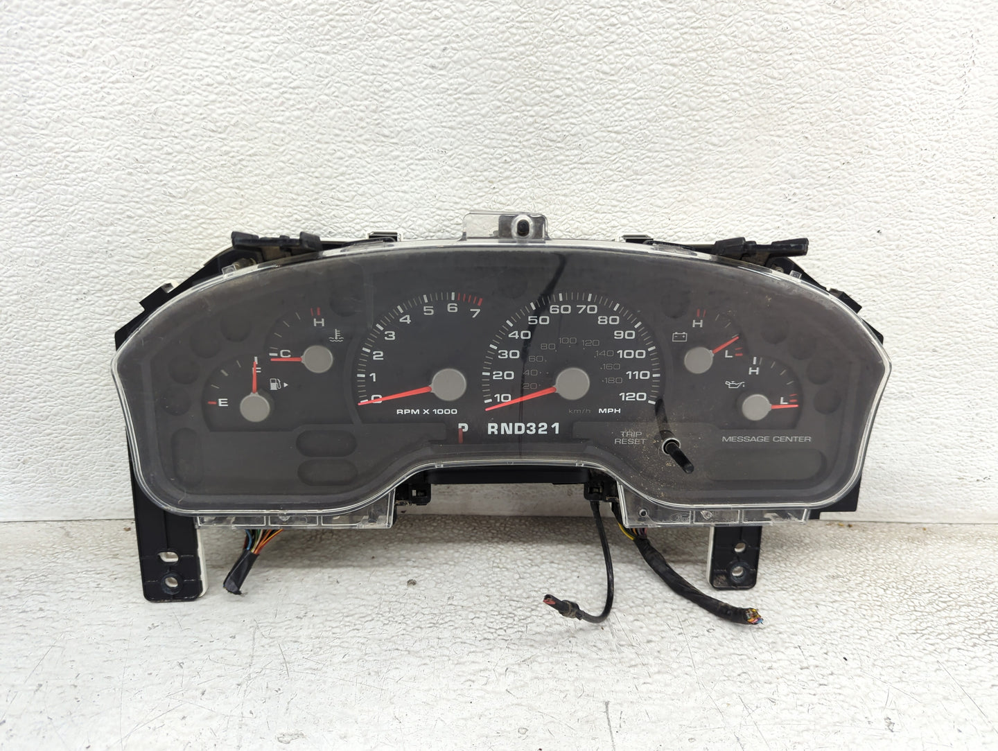 2004-2005 Ford Explorer Instrument Cluster Speedometer Gauges P/N:4L2T-10849-CK Miles: Fits Fits 2004 2005 OEM Used Auto Par