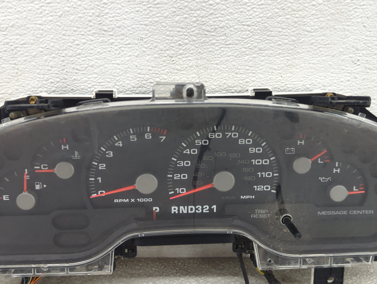 2004-2005 Ford Explorer Instrument Cluster Speedometer Gauges P/N:4L2T-10849-CK Miles: Fits Fits 2004 2005 OEM Used Auto Par