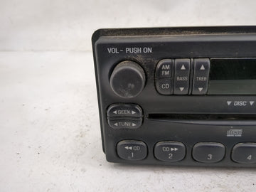 2004-2005 Ford Explorer Radio AM FM Cd Player Receiver Replacement P/N:4L2T-18C815-EA JT232641 Fits Fits 2001 2002 2003 2004 2005 OEM Used Auto Parts