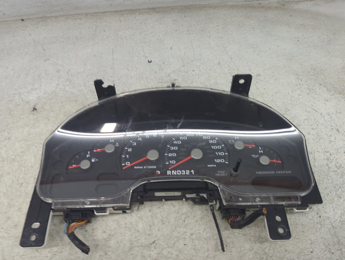 2005 Ford Explorer Instrument Cluster Speedometer Gauges P/N:4L2T-10849-DA EVCK072714 Miles: Fits OEM Used Auto Parts - Oemu