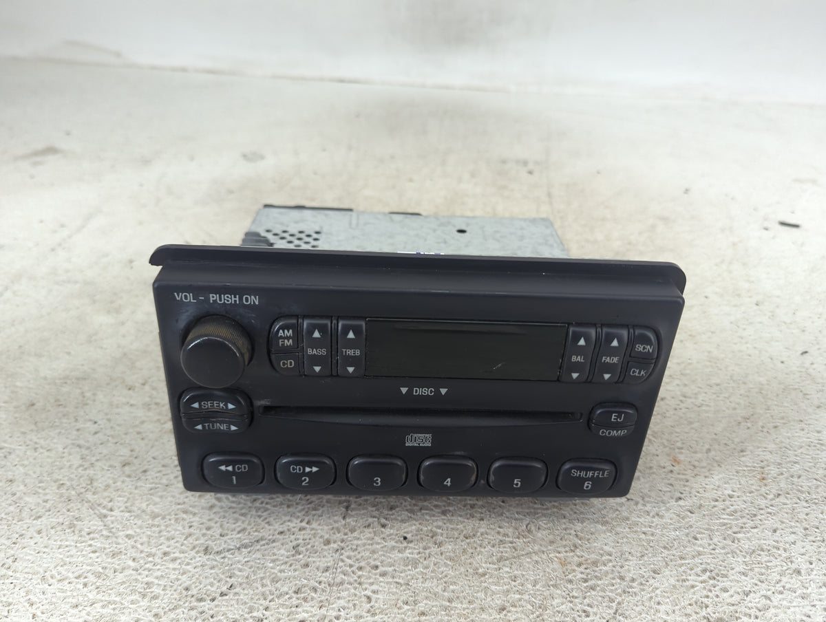 2004-2005 Ford Explorer Radio AM FM Cd Player Receiver Replacement P/N:4L2T-18C815-EA JT237928 Fits Fits 2001 2002 2003 2004