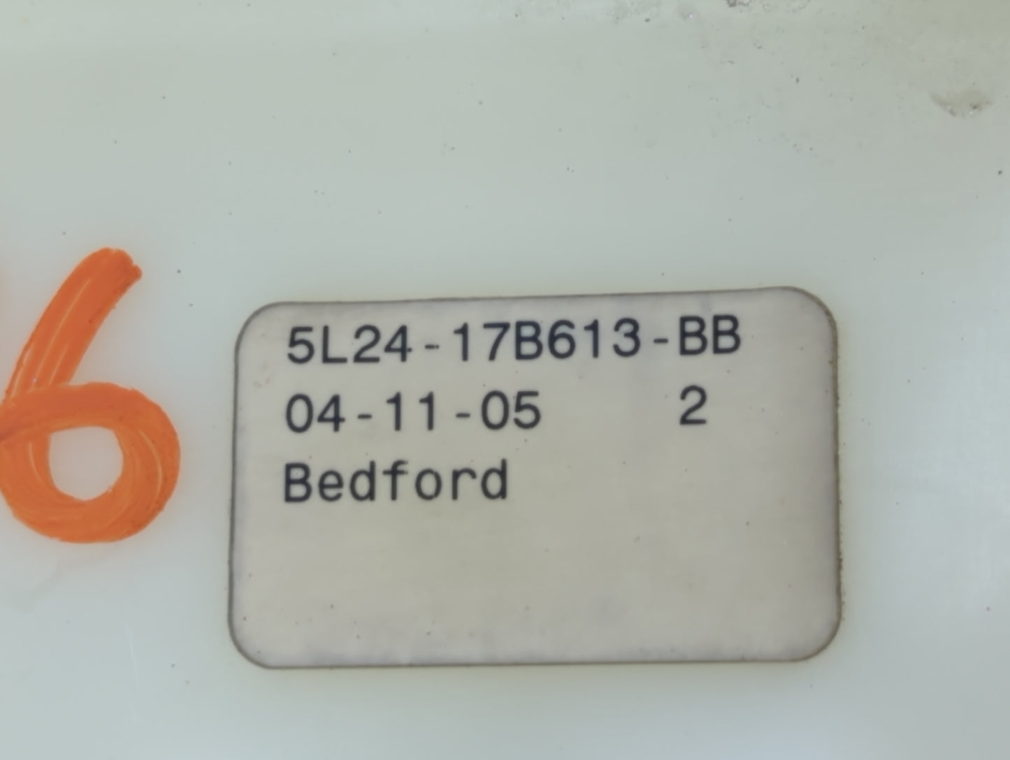 2002-2010 Ford Explorer Windshield Washer Fluid Reservoir Bottle Oem - Oemusedautoparts1.com