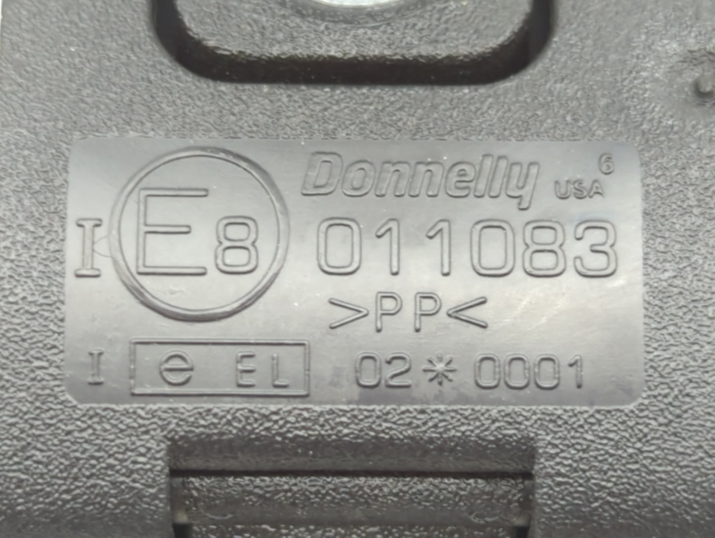 2005 Ford Explorer Interior Rear View Mirror Replacement OEM P/N:E8011083 Fits OEM Used Auto Parts - Oemusedautoparts1.com