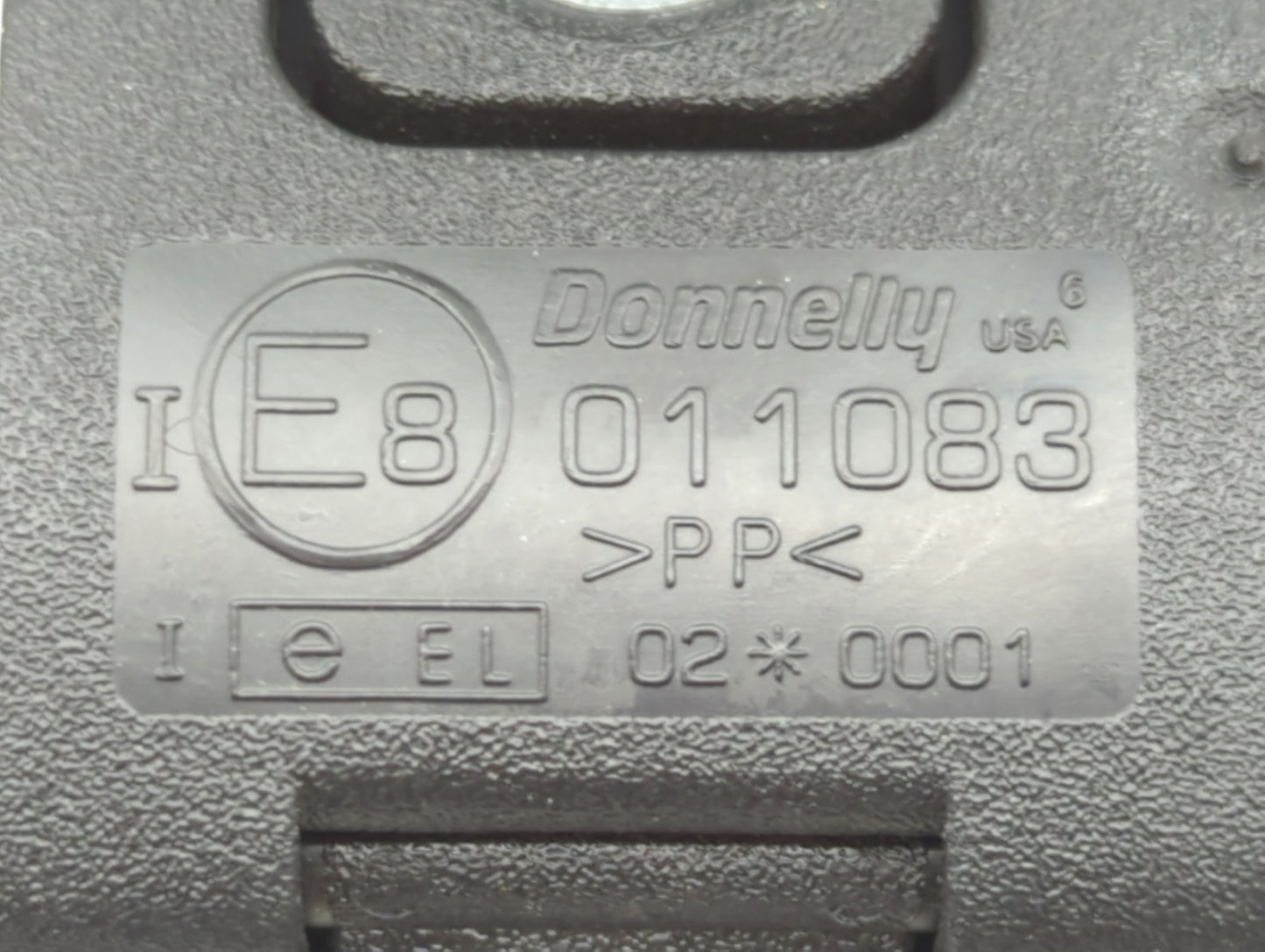 2005 Ford Explorer Interior Rear View Mirror Replacement OEM P/N:E8011083 Fits OEM Used Auto Parts - Oemusedautoparts1.com