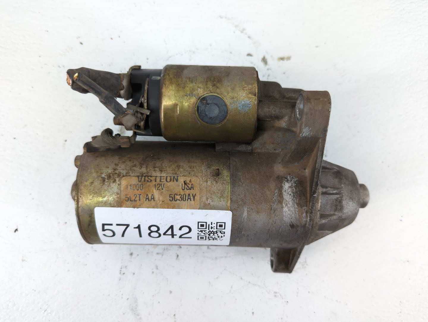 2005-2010 Ford Explorer Car Starter Motor Solenoid OEM P/N:5L2T AA Fits Fits 2005 2006 2007 2008 2009 2010 2011 OEM Used Aut