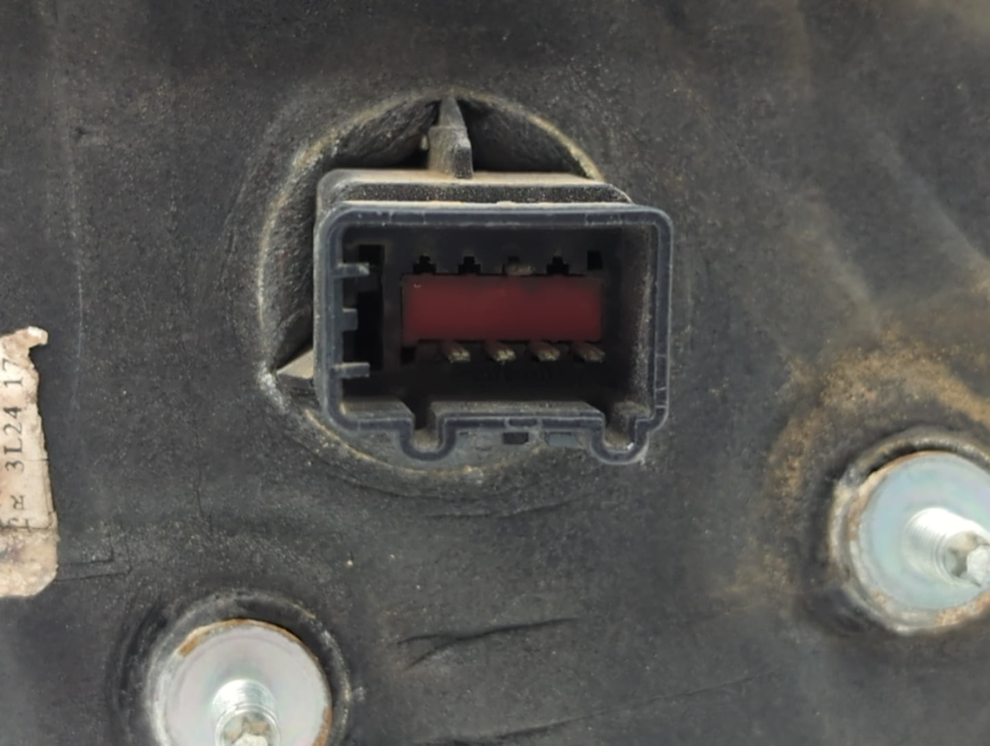 2002-2005 Ford Explorer Driver Left Side View Manual Door Mirror Black - Oemusedautoparts1.com