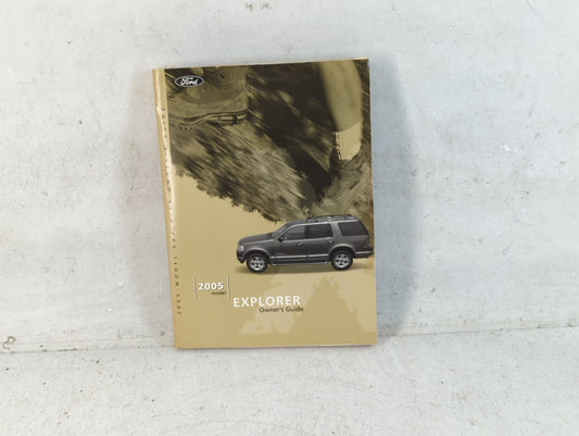 2005 Ford Explorer Owners Manual Book Guide P/N:5L2J-19A321-AB OEM Used Auto Parts - Oemusedautoparts1.com