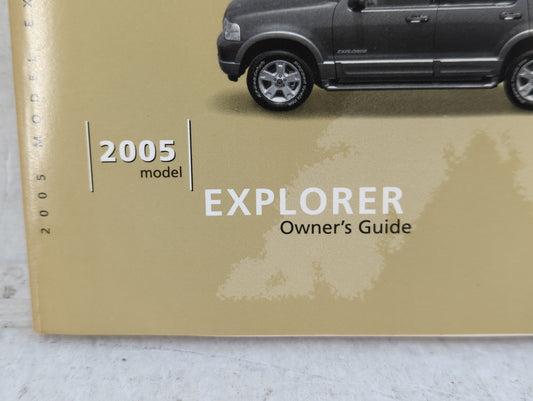 2005 Ford Explorer Owners Manual Book Guide P/N:5L2J-19A321-AB OEM Used Auto Parts