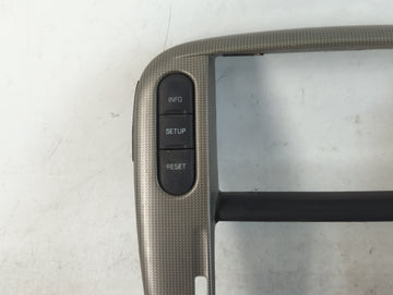 2005 Ford Explorer Information Radio Display Screen Bezel Vents