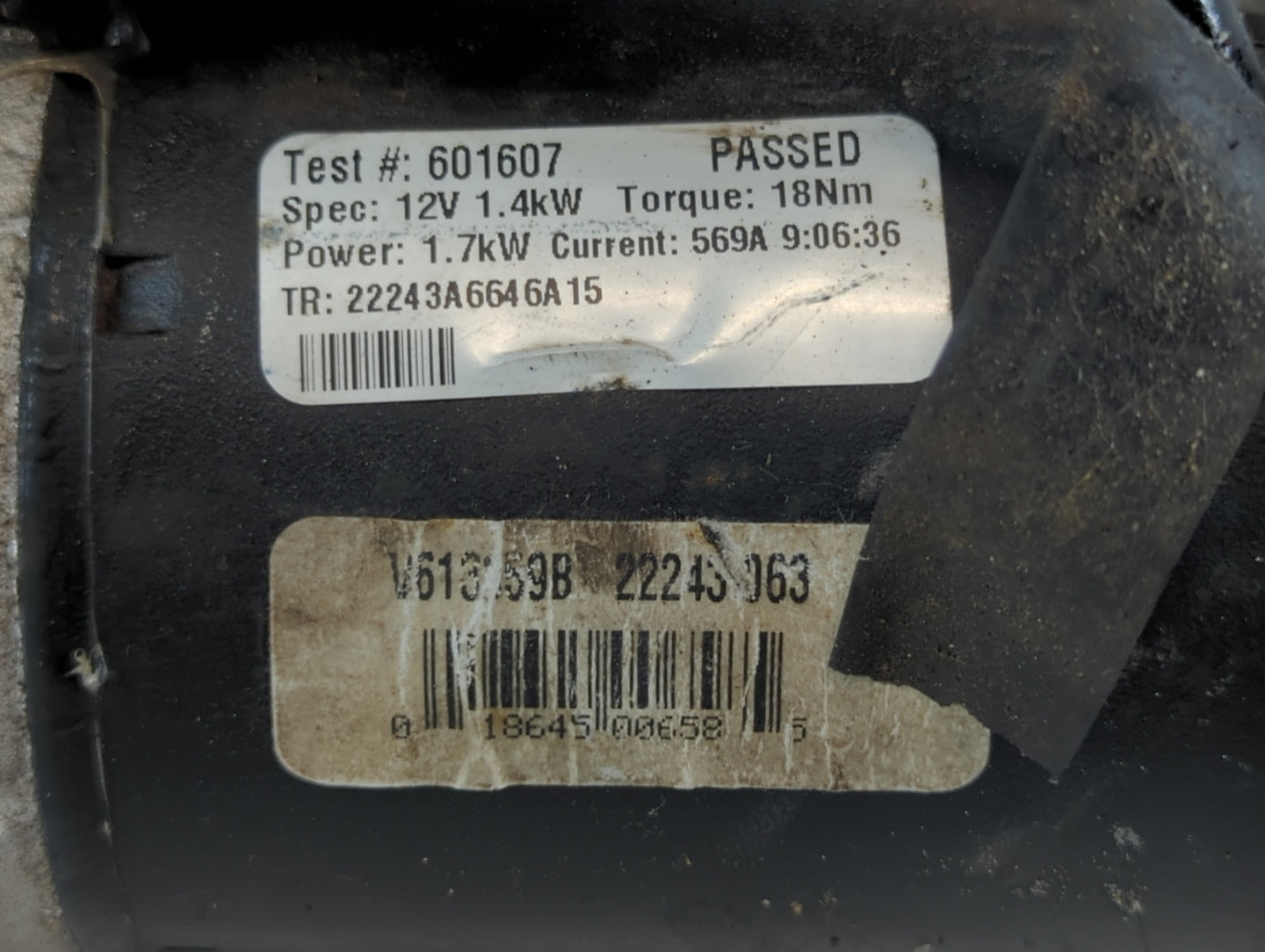 1999-2013 Ford F-150 Car Starter Motor Solenoid OEM P/N:22243063 Fits OEM Used Auto Parts - Oemusedautoparts1.com