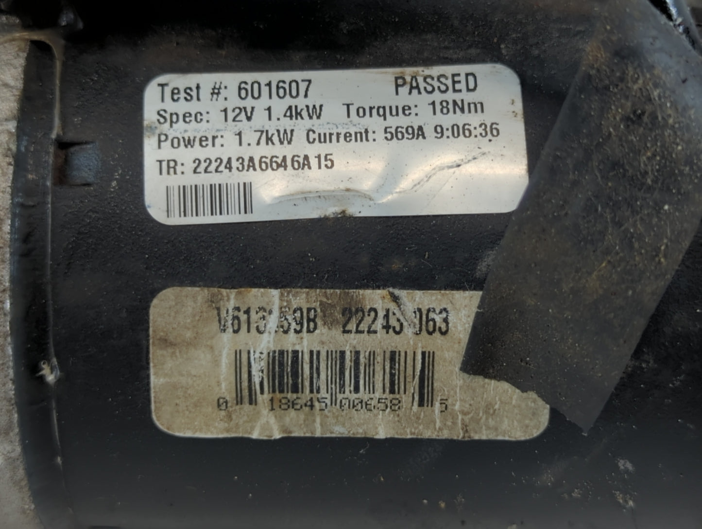1999-2013 Ford F-150 Car Starter Motor Solenoid OEM P/N:22243063 Fits OEM Used Auto Parts - Oemusedautoparts1.com