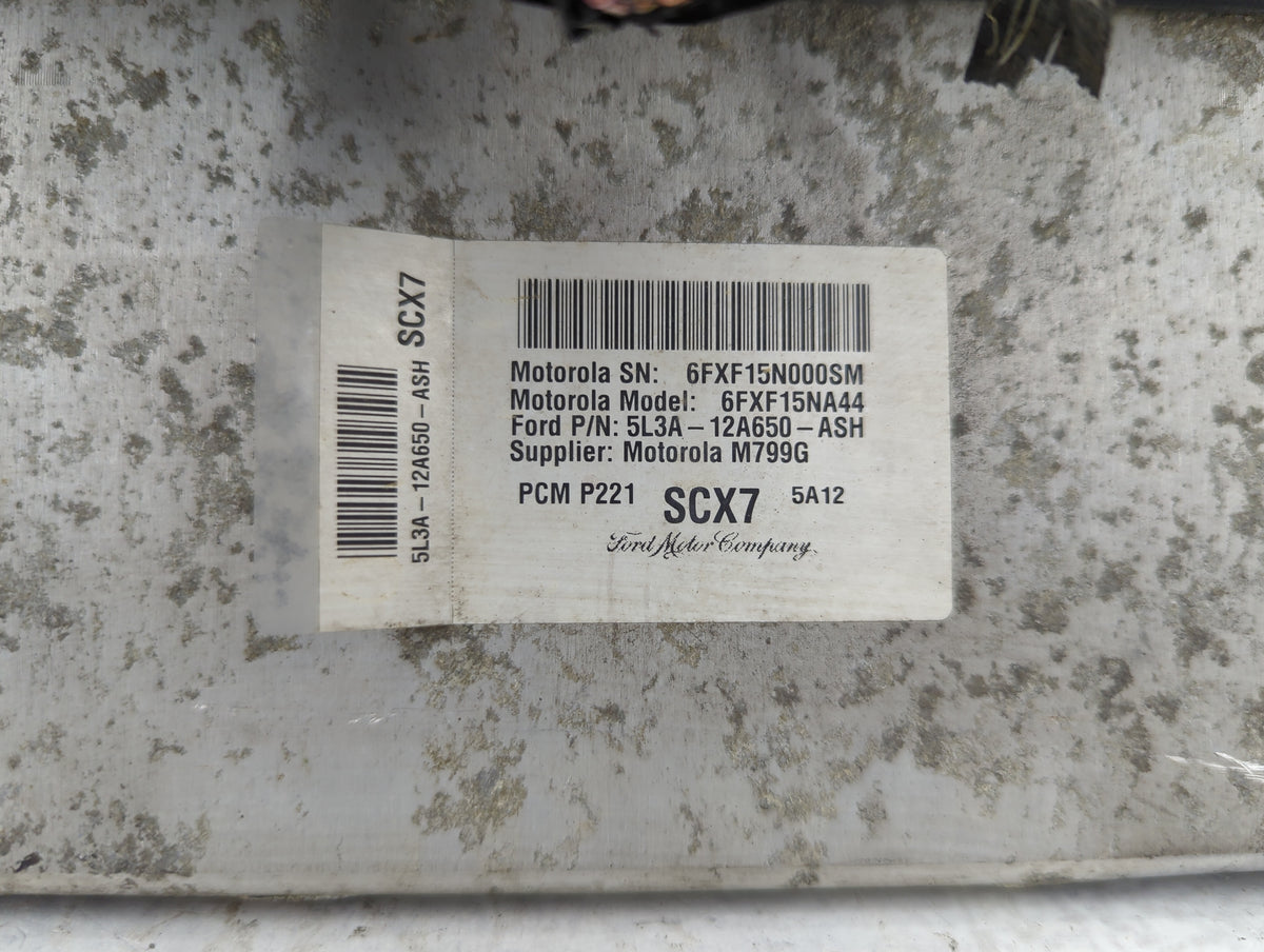 2005 Ford F-150 PCM Engine Control Computer ECU ECM PCU OEM P/N:5L3A-12A650-ASH OEM Used Auto Parts - Oemusedautoparts1.com