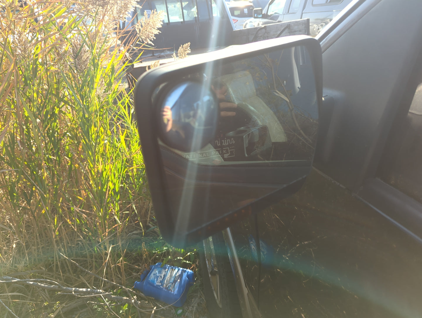 2004-2006 Ford F-150 Driver Side View Mirror - Left Door Mirror OEM Used - Oemusedautoparts1.com