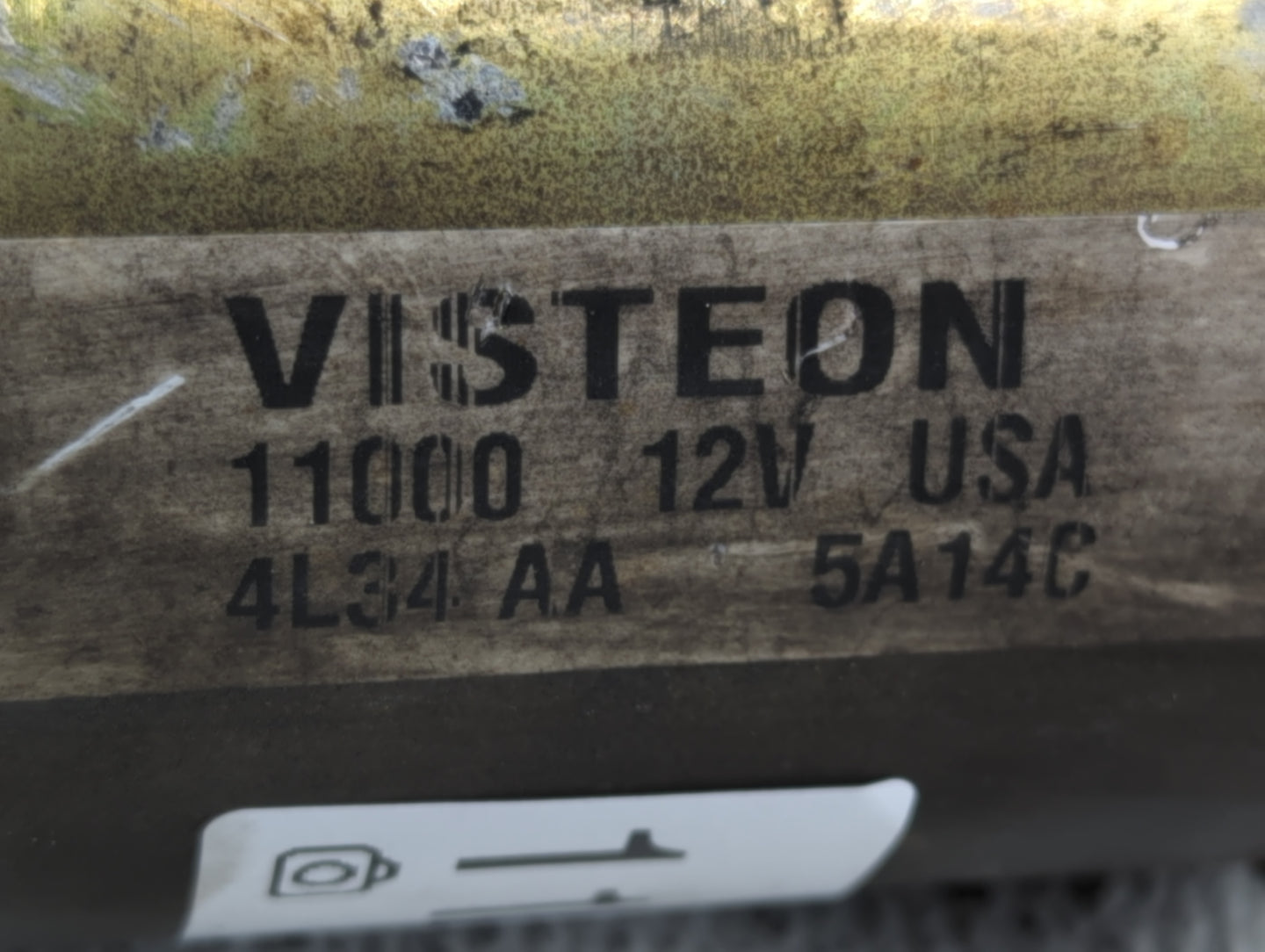 1999-2013 Ford F-150 Car Starter Motor Solenoid OEM P/N:4L34 11000 AA F81U 11000 AE Fits OEM Used Auto Parts - Oemusedautopa