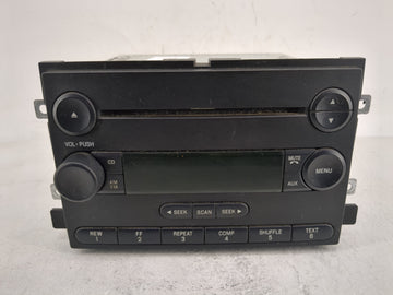 2005-2006 Ford F-150 Radio AM FM Cd Player Receiver Replacement P/N:5L3T-18C869-AC Fits Fits 2005 2006 OEM Used Auto Parts -