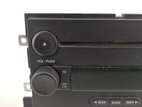 2005-2006 Ford F-150 Radio AM FM Cd Player Receiver Replacement P/N:5L3T-18C869-AC Fits Fits 2005 2006 OEM Used Auto Parts -