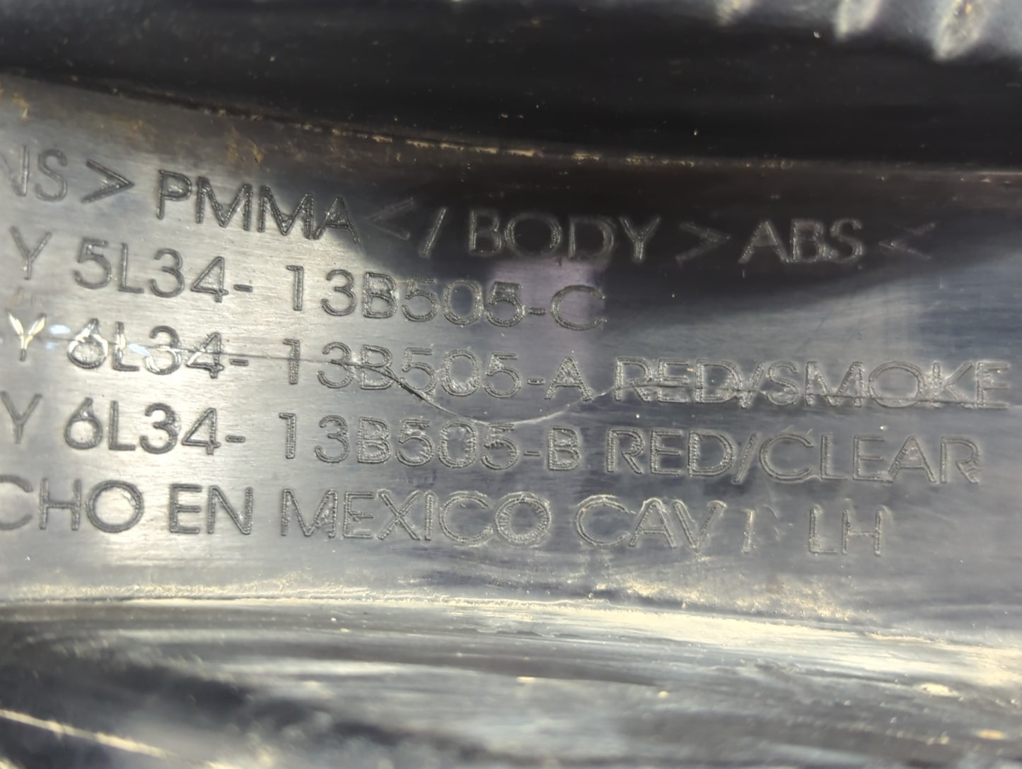 2004-2008 Ford F-150 Tail Light Assembly Driver Left OEM P/N:AL34-13B505-A Fits Fits 2004 2005 2006 2007 2008 OEM Used Auto 