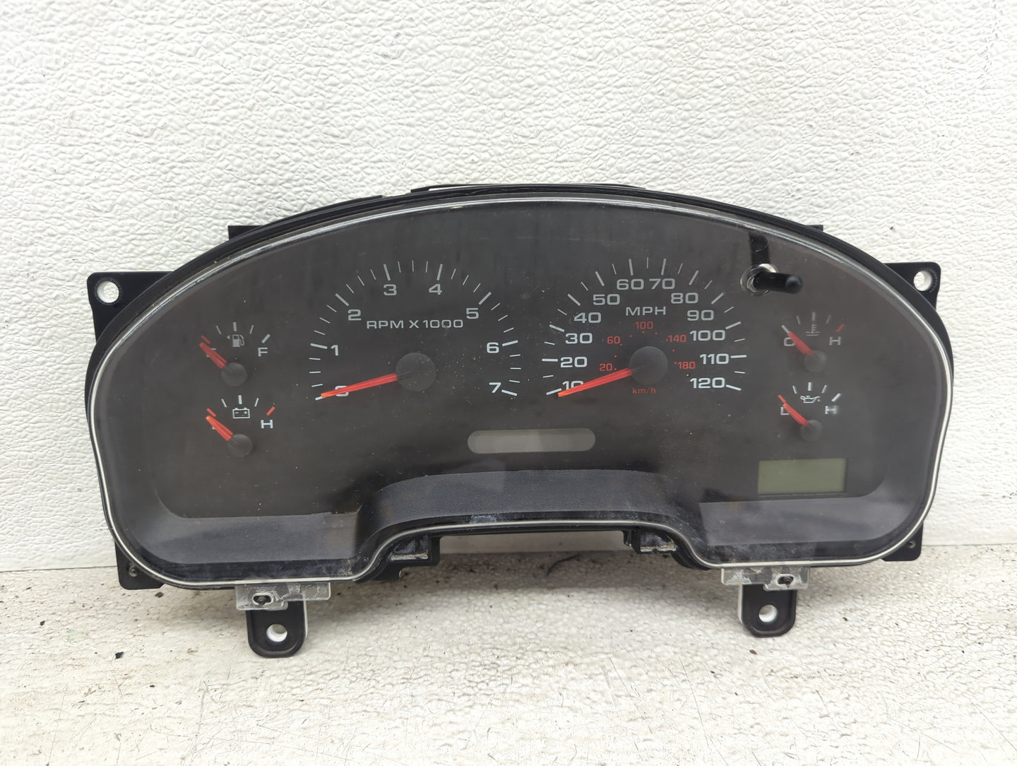 2004-2005 Ford F-150 Instrument Cluster Speedometer Gauges P/N:4L34-10849-AN Miles: Fits Fits 2004 2005 OEM Used Auto Parts 