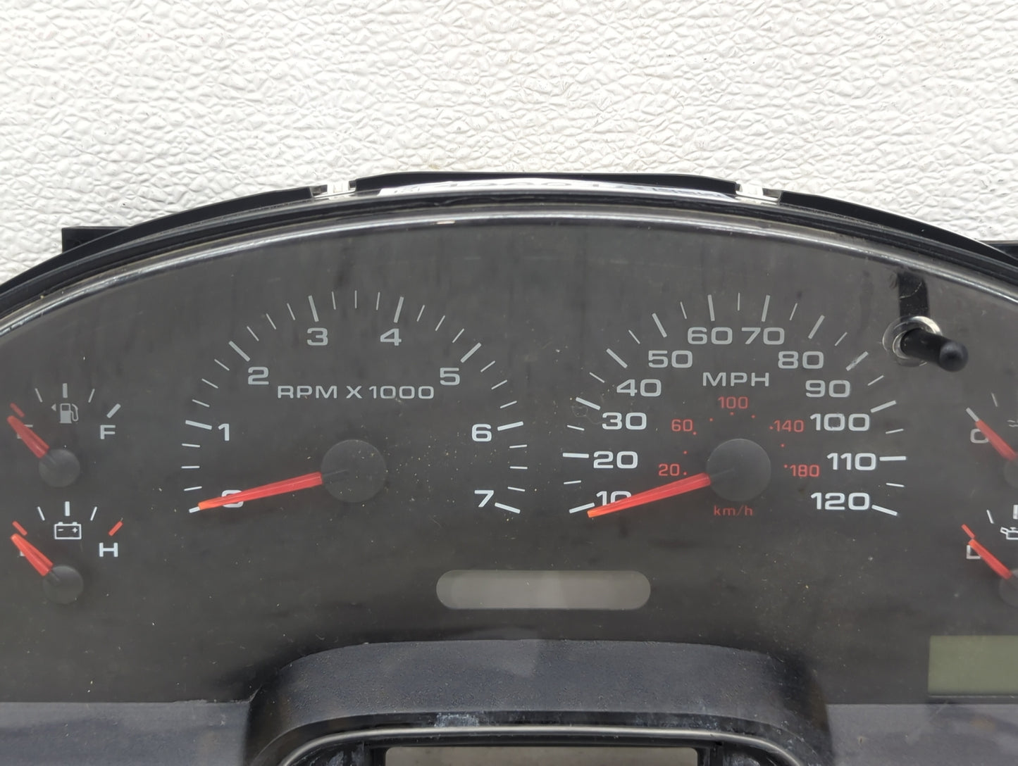 2004-2005 Ford F-150 Instrument Cluster Speedometer Gauges P/N:4L34-10849-AN Miles: Fits Fits 2004 2005 OEM Used Auto Parts 