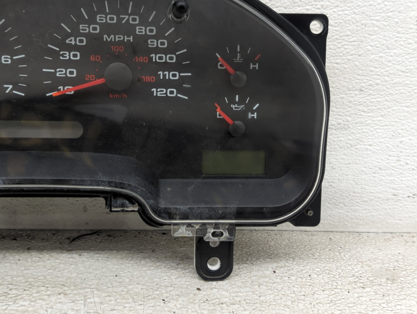 2004-2005 Ford F-150 Instrument Cluster Speedometer Gauges P/N:4L34-10849-AN Miles: Fits Fits 2004 2005 OEM Used Auto Parts 