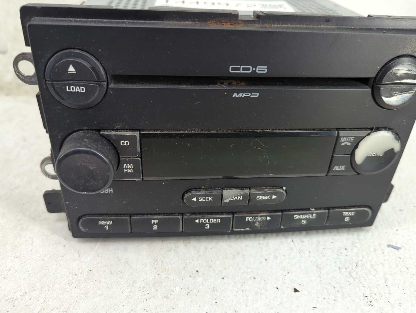 2005 Ford F-150 Radio AM FM Cd Player Receiver Replacement P/N:5L3T-18C815-FJ Fits OEM Used Auto Parts - Oemusedautoparts1.c