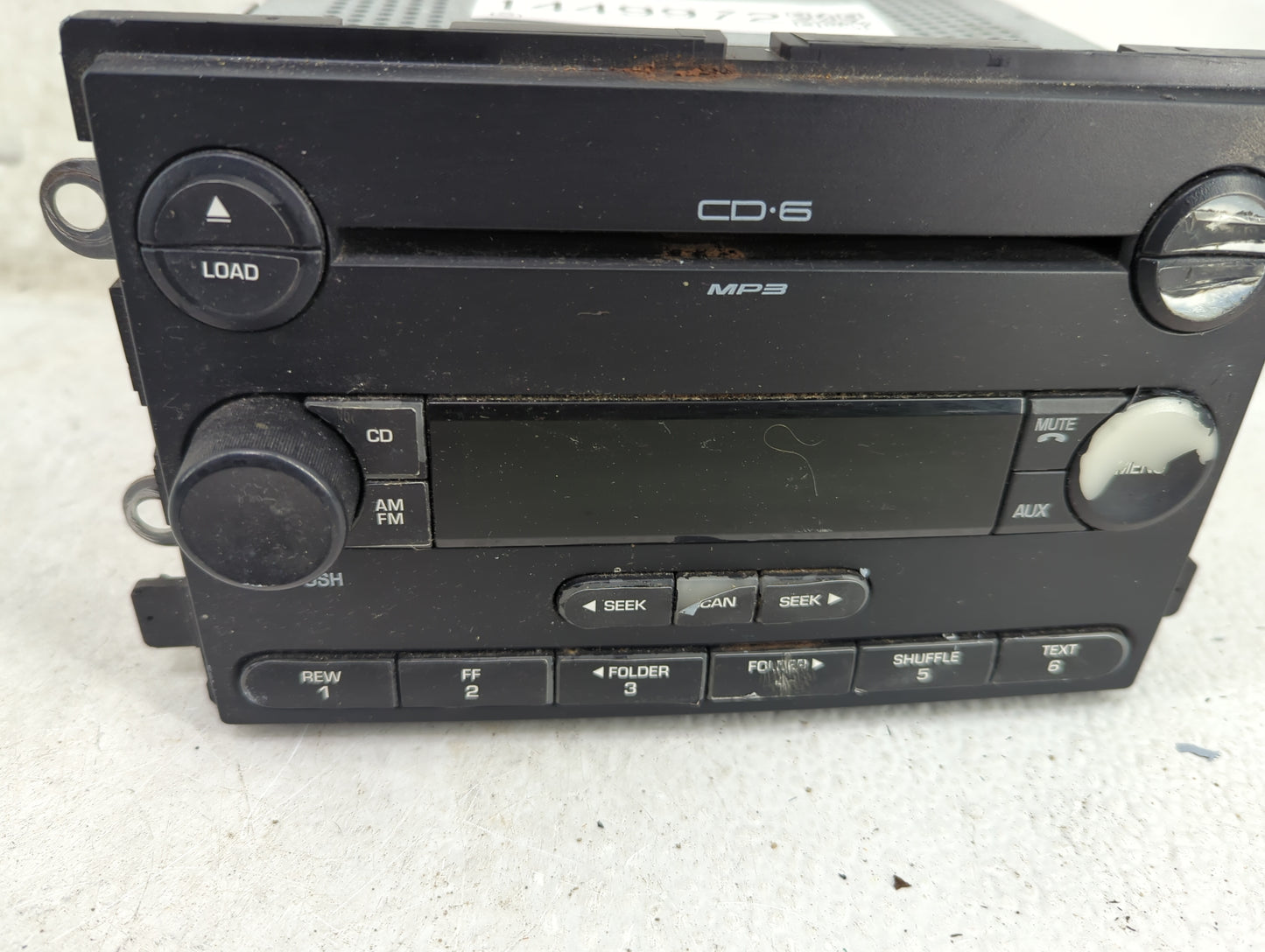 2005 Ford F-150 Radio AM FM Cd Player Receiver Replacement P/N:5L3T-18C815-FJ Fits OEM Used Auto Parts - Oemusedautoparts1.c
