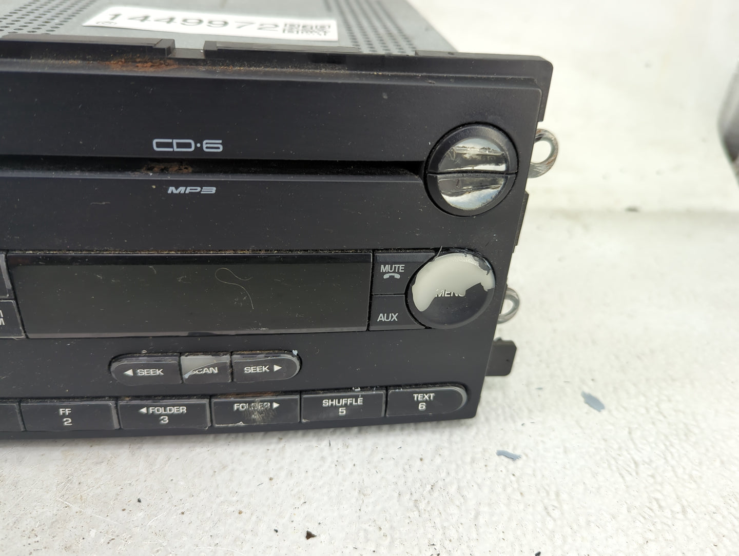2005 Ford F-150 Radio AM FM Cd Player Receiver Replacement P/N:5L3T-18C815-FJ Fits OEM Used Auto Parts - Oemusedautoparts1.c