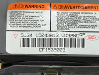 2005 Ford F-150 Air Bag Driver Left Steering Wheel Mounted P/N:5L34 15043B13 CD32NC 2IZD145S22506, 30376553A Fits OEM Used A