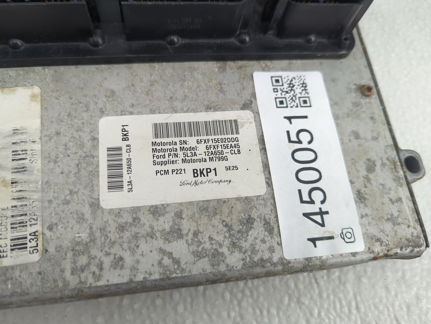 2005 Ford F-150 PCM Engine Control Computer ECU ECM PCU OEM P/N:5L3A-12A650-CLB Fits OEM Used Auto Parts - Oemusedautoparts1