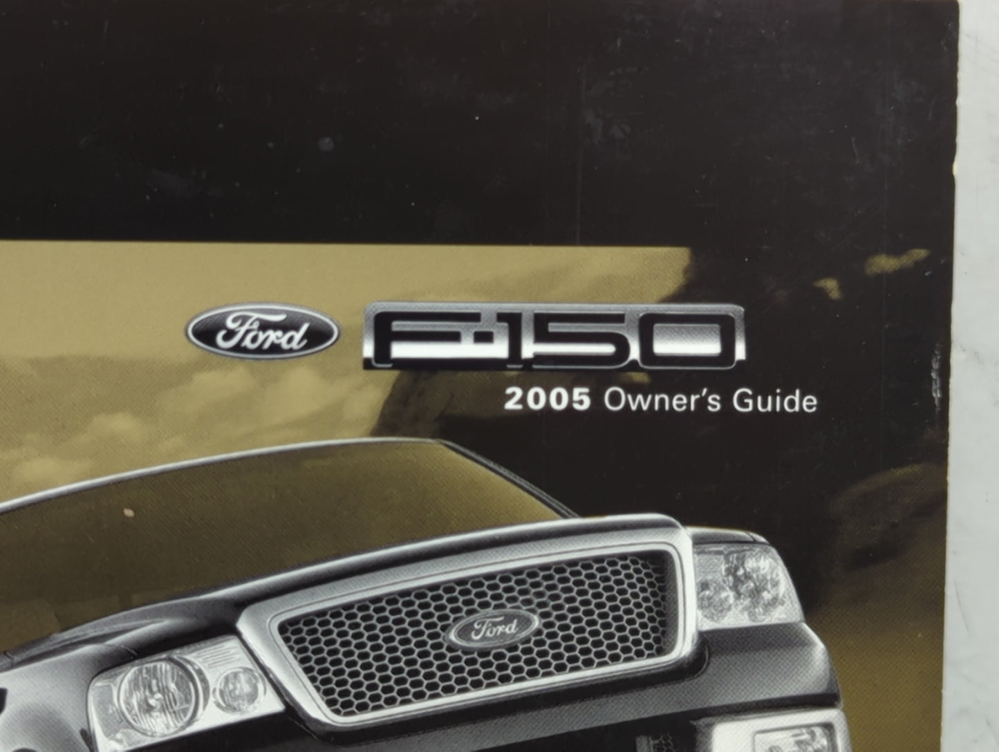 2005 Ford F-150 Owners Manual Book Guide P/N:5L3J-19A321-HB OEM Used Auto Parts - Oemusedautoparts1.com