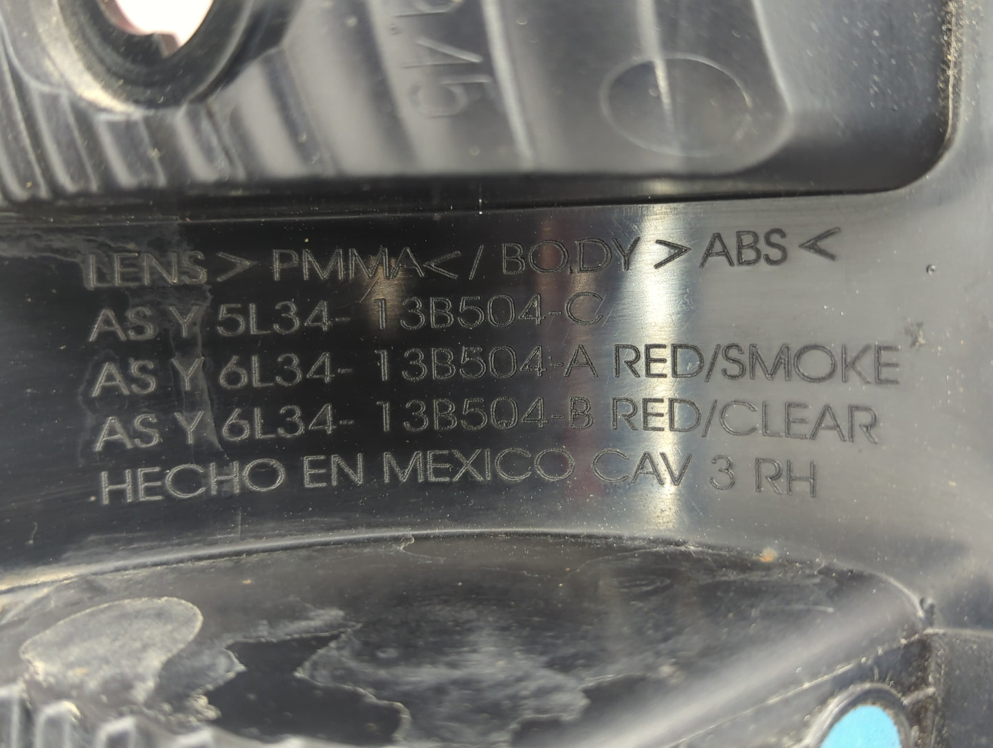 2004-2008 Ford F-150 Tail Light Assembly Passenger Right OEM P/N:5L34-13B504-C 6L34-13B504-A Fits Fits 2004 2005 2006 2007 2