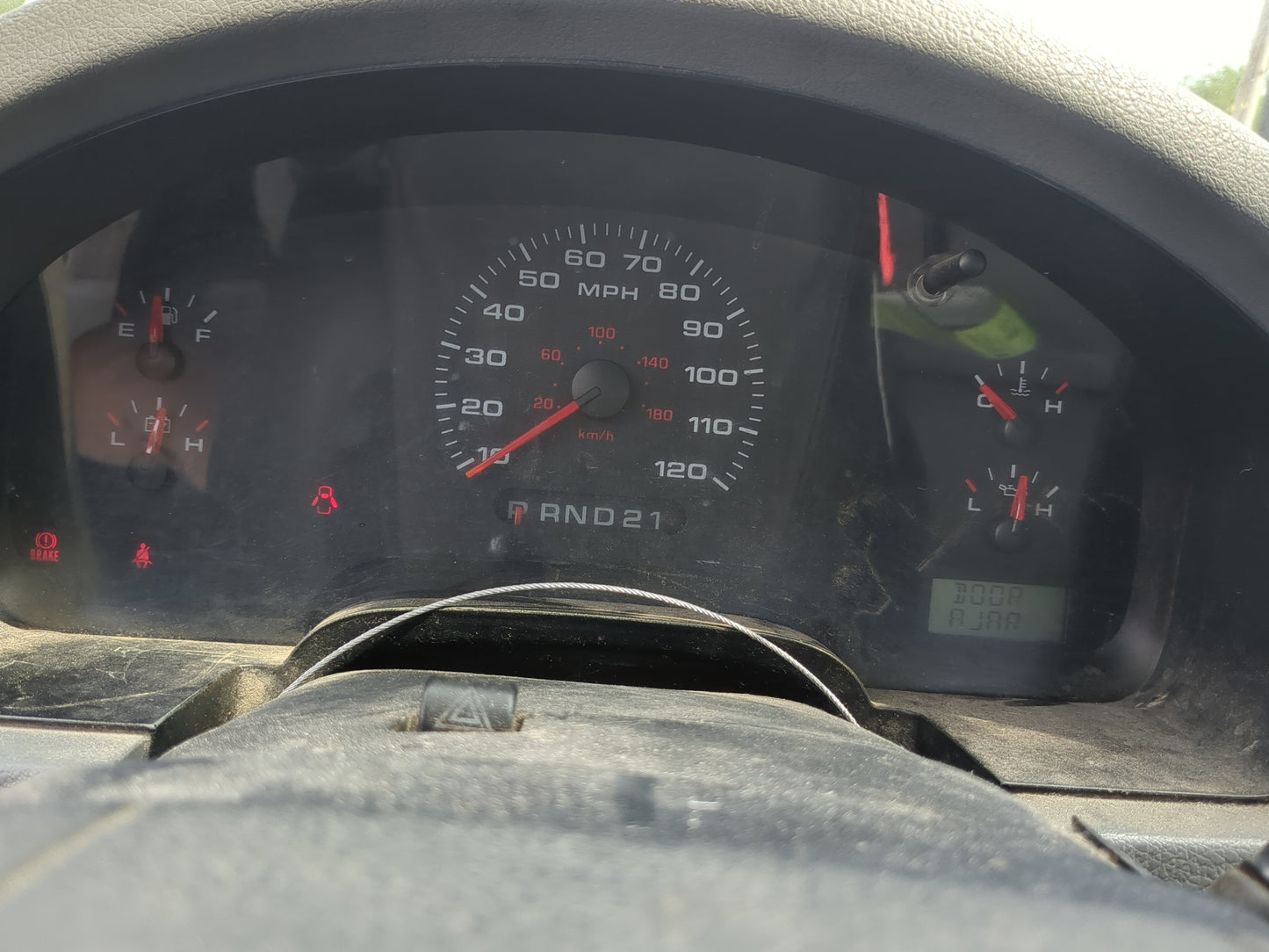 2004-2005 Ford F-150 Instrument Cluster Speedometer Gauges Miles:268K Fits Fits 2004 2005 OEM Used Auto Parts - Oemusedautop