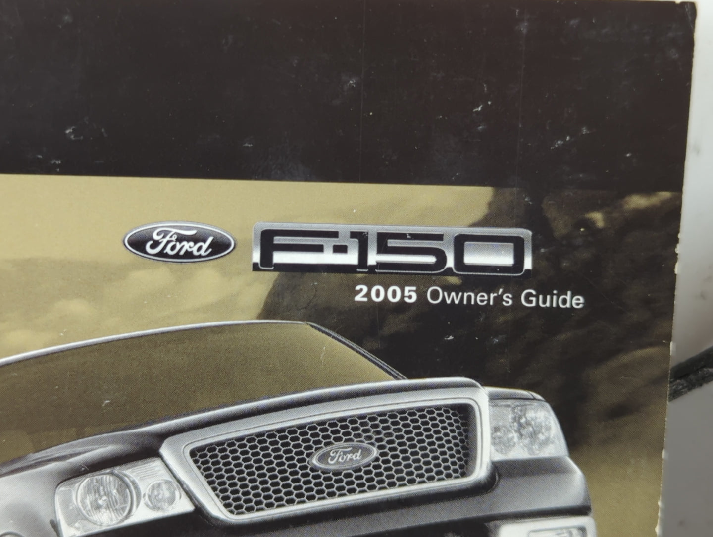 2005 Ford F-150 Owners Manual Book Guide P/N:5L3J-19A321-HB OEM Used Auto Parts - Oemusedautoparts1.com