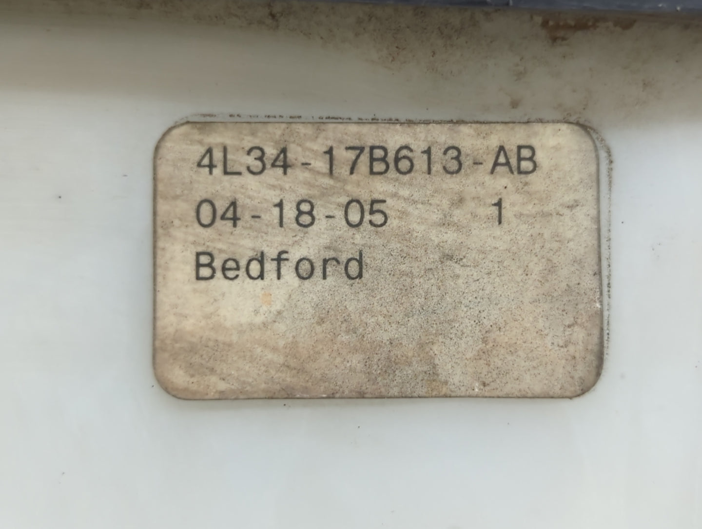 1998-2006 Ford F-150 Windshield Washer Fluid Reservoir Bottle Oem - Oemusedautoparts1.com