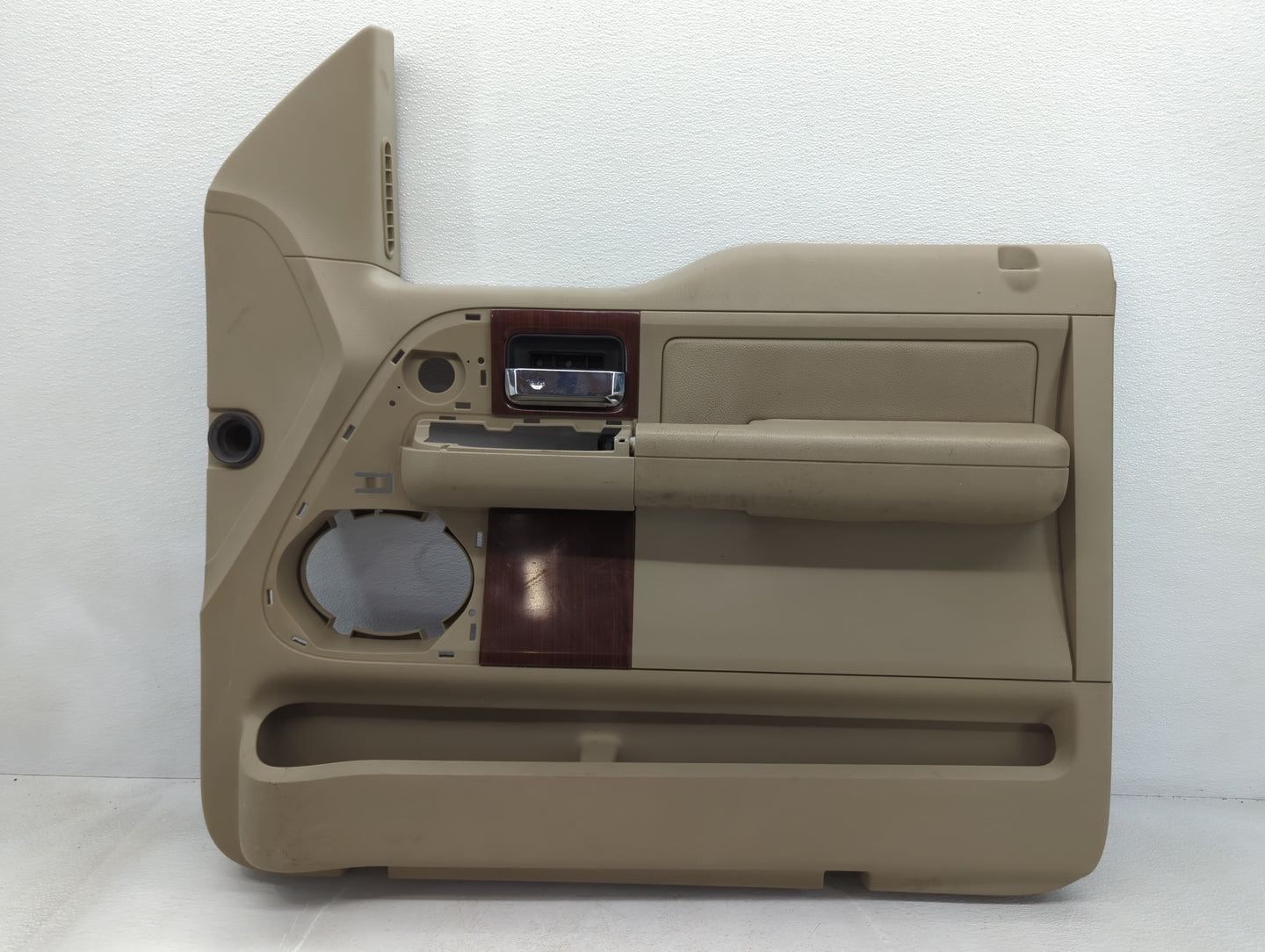 2005 Ford F-150 Front Right Passenger Interior Door Panel Trim Beige - Oemusedautoparts1.com