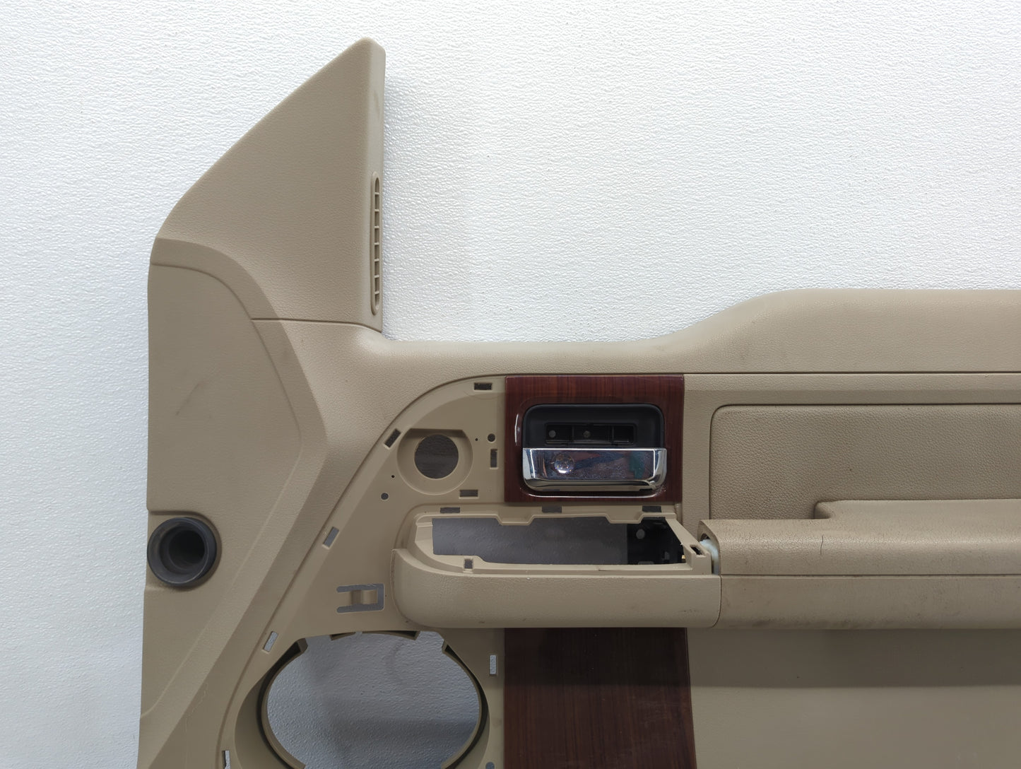 2005 Ford F-150 Front Right Passenger Interior Door Panel Trim Beige - Oemusedautoparts1.com