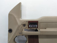 2005 Ford F-150 Front Right Passenger Interior Door Panel Trim Beige - Oemusedautoparts1.com