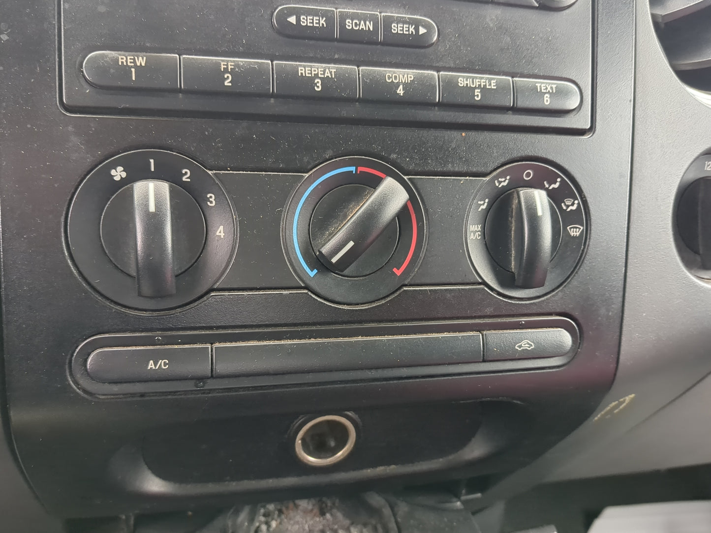 2004-2008 Ford F-150 Climate Control Module Temperature AC/Heater Replacement Fits Fits 2004 2005 2006 2007 2008 OEM Used Au