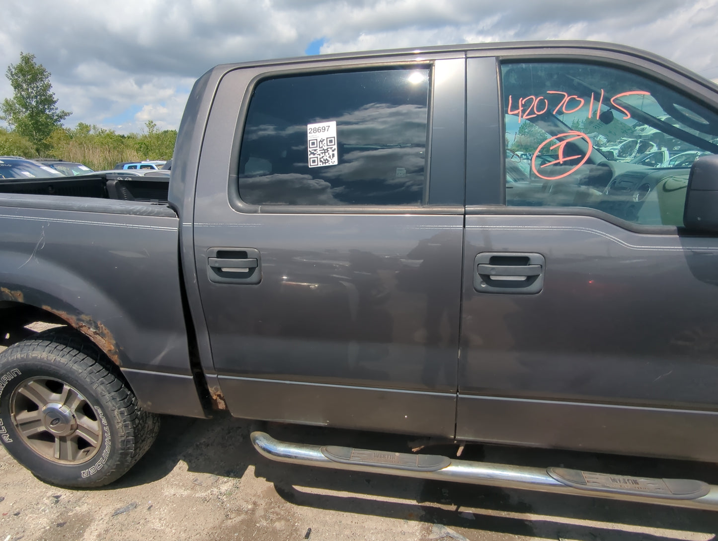 2004-2005 Ford F-150 Passenger Rear Door Oem - Oemusedautoparts1.com