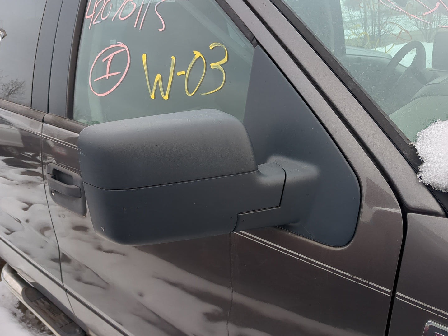 2004-2008 Ford F-150 Passenger Side View Mirror - Right Door Mirror OEM Used - Oemusedautoparts1.com